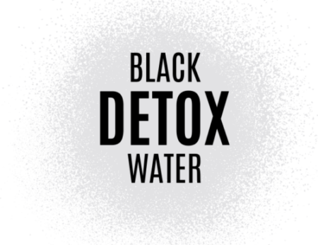 black detox water