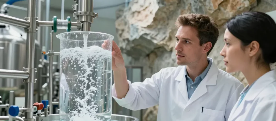 Comment est faite l'eau gazeuse